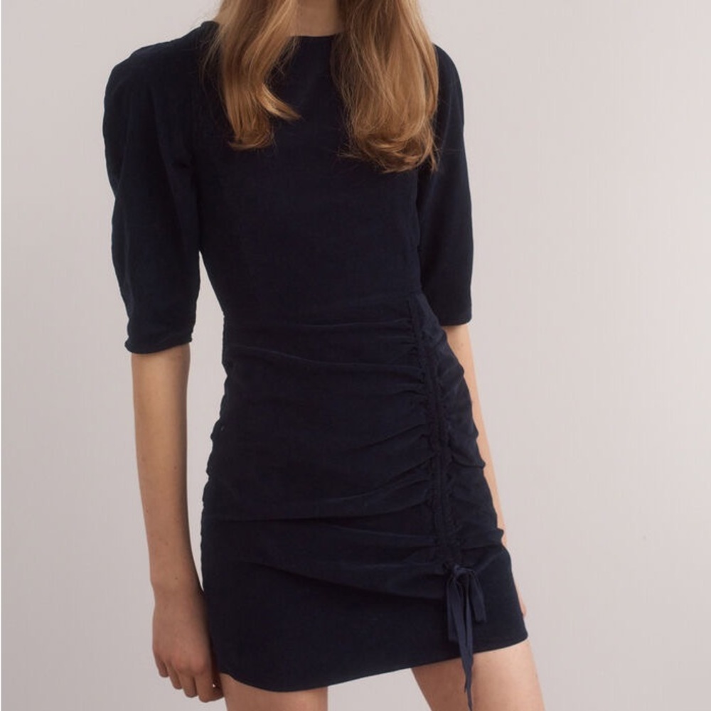 Rebecca Taylor LA VIE CORDUROY DRESS NWT